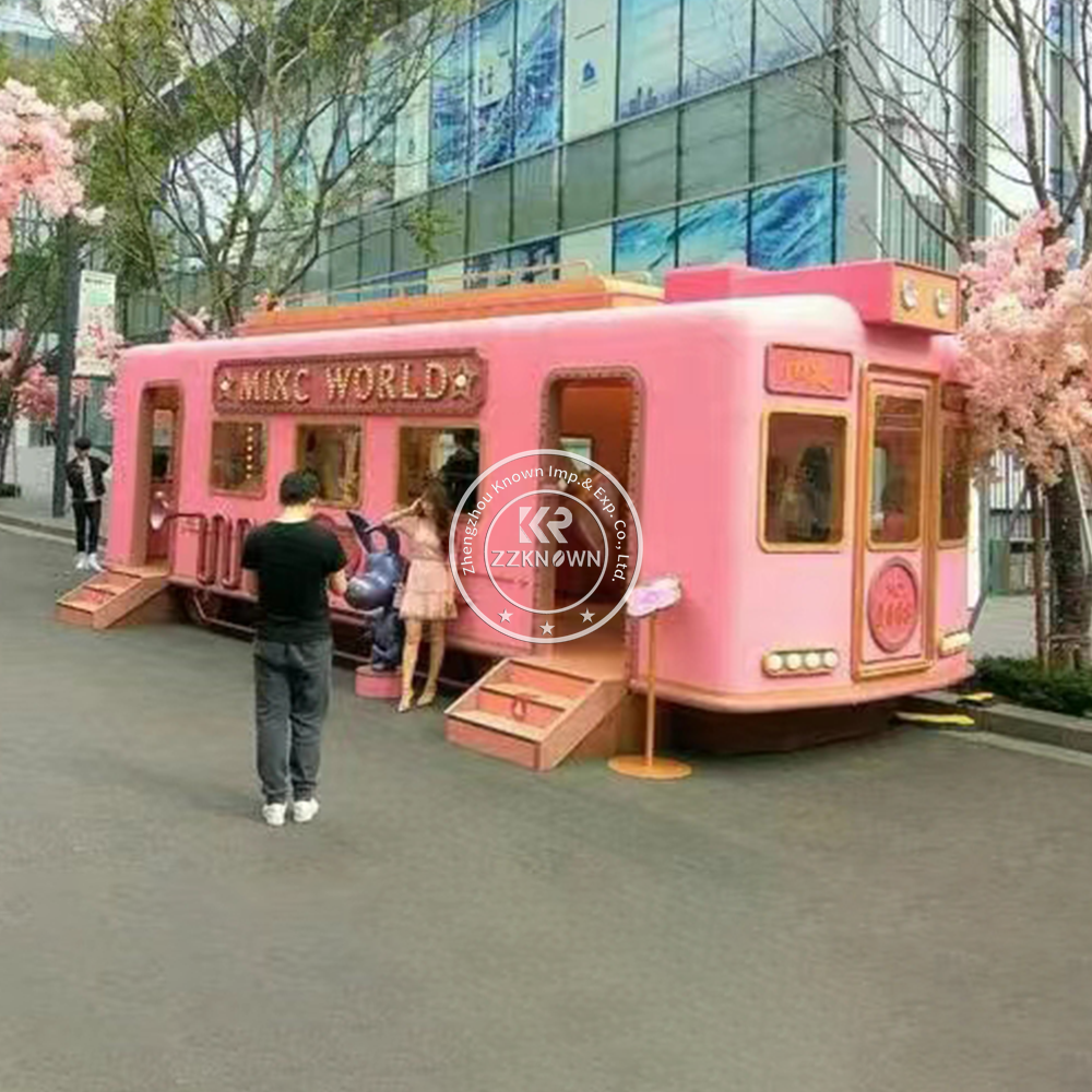 Food Truck With Snacks - Fully Equipend Catering Street Food Trailer