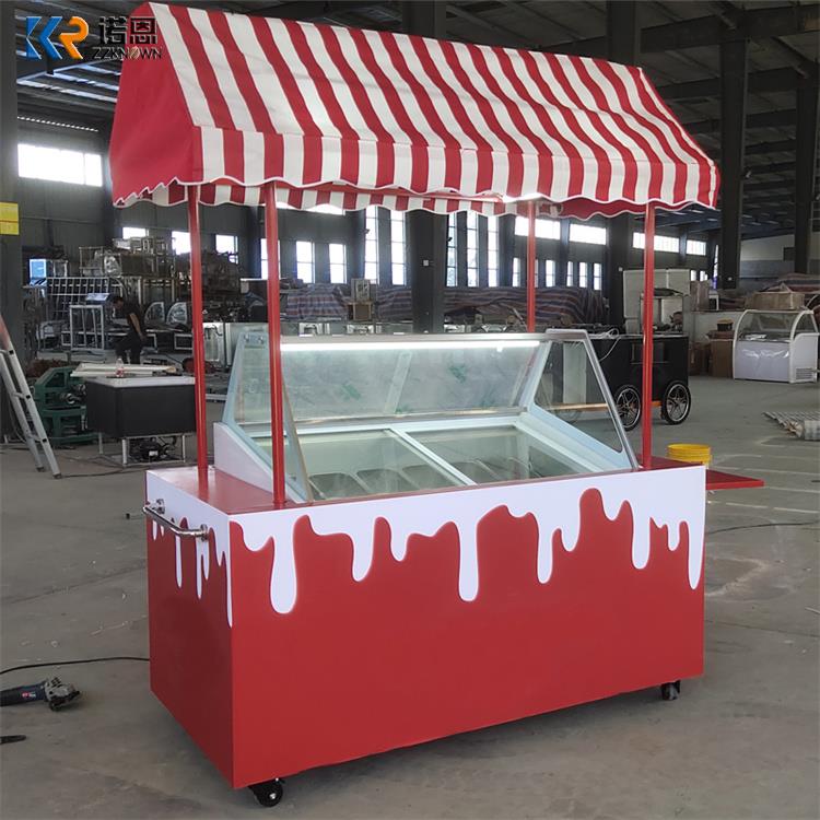 Food Snacks To Sell - Commercial Snack Food truck/gelato Selling Juices