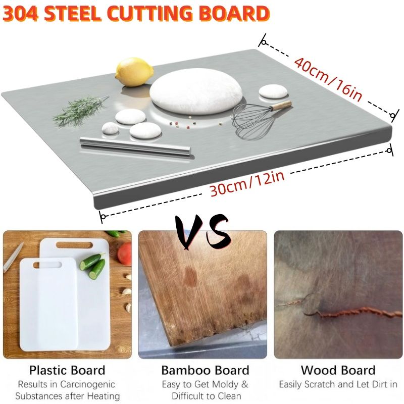 Food Xxl - XXL 304 Stainless Steel Cutting Board