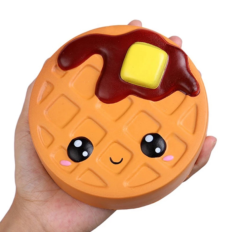 Food Or Snacks - Jumbo Expression Chocolate Cake Squishy Cream