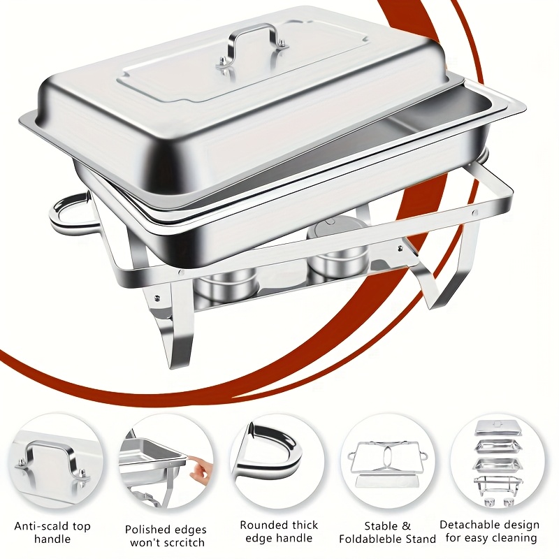 2/4/6/8pcs Chafing Dishes Full – обзор и цена Food Xxl