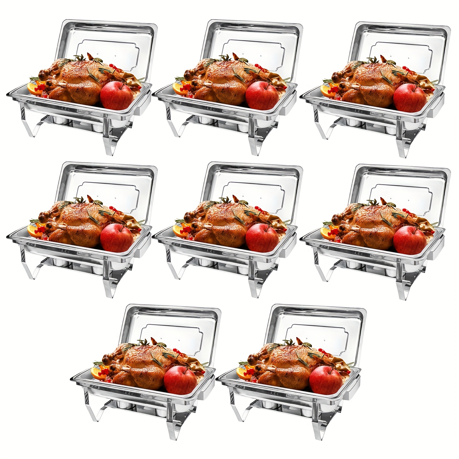 2/4/6/8pcs Chafing Dishes Full – обзор и цена Food Xxl
