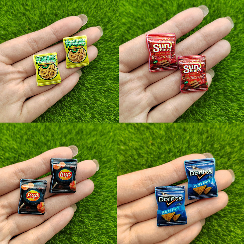 10Pcs Mini Snack Food Dollhous – обзор и цена Food Snacks Chips