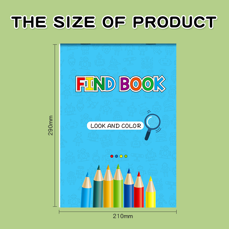 Interactive Book with Hidden P – обзор и цена Food Y Snacks Coloring Book
