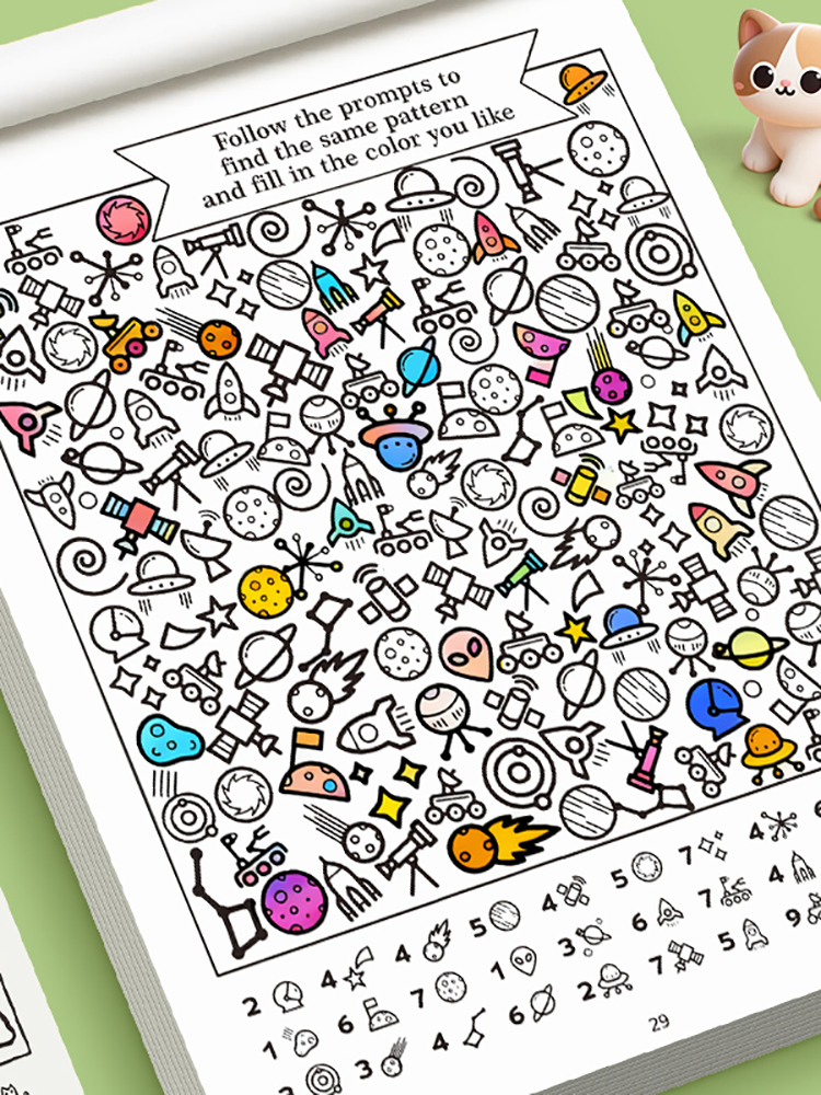 Interactive Book with Hidden P – обзор и цена Food Y Snacks Coloring Book