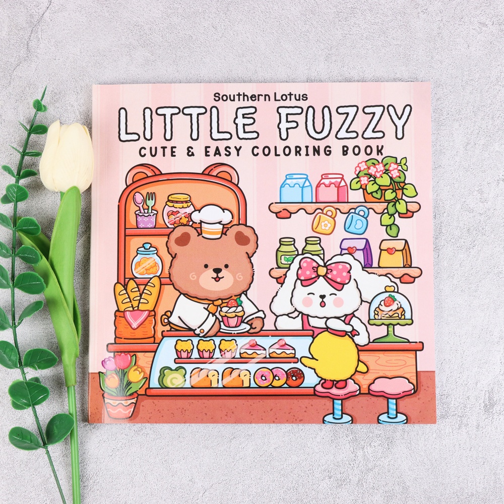 Cute Bear Bakery Theme Colorin – обзор и цена Food Y Snacks Coloring Book