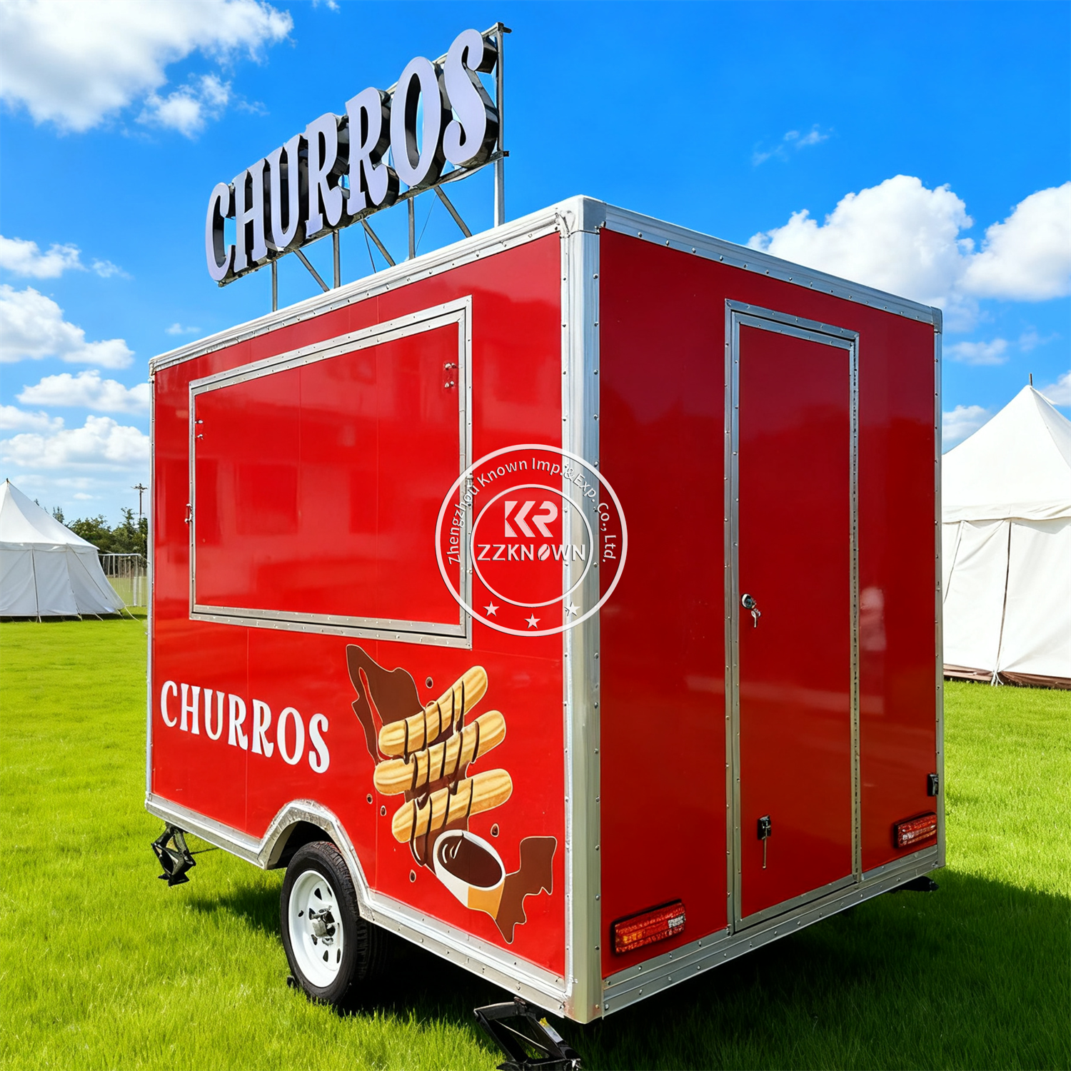 Concession Food Trailer Street – обзор и цена Food Truck With Snacks