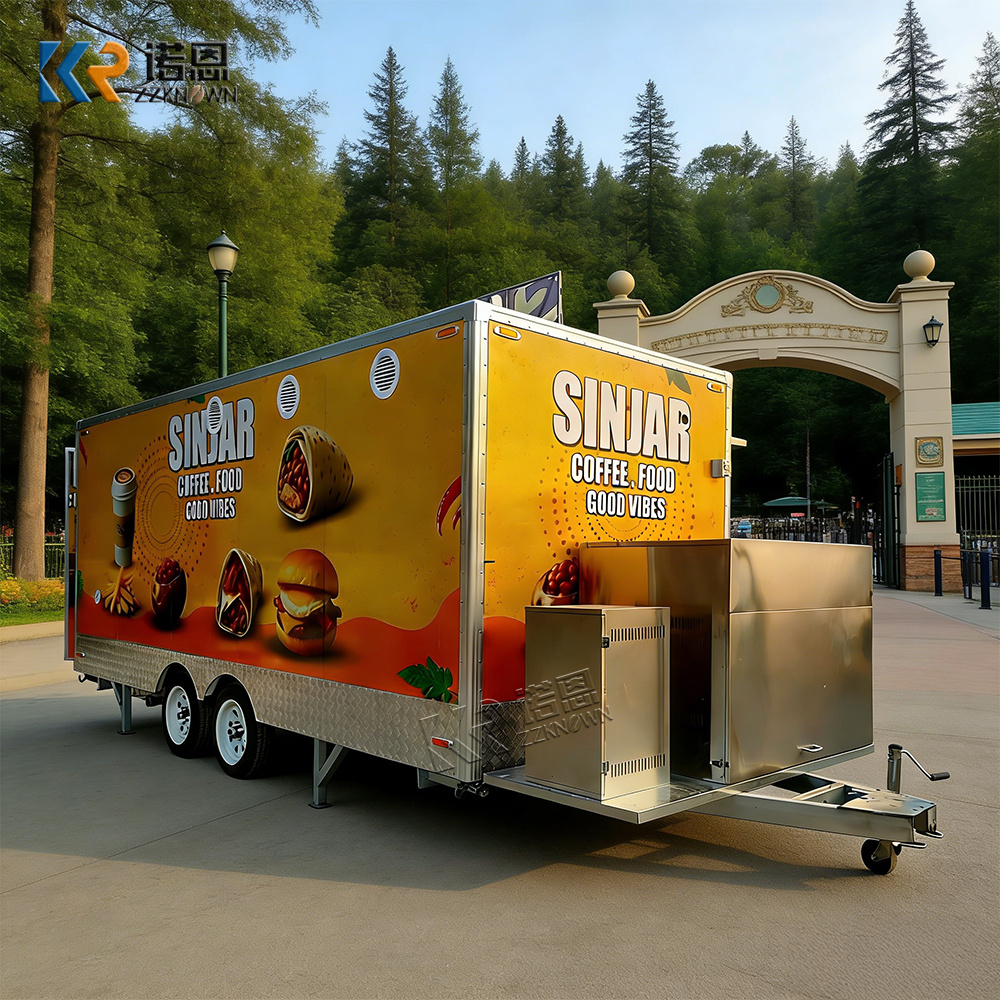 CE DOT Outdoor Food Trailers S – обзор и цена Food Truck With Snacks
