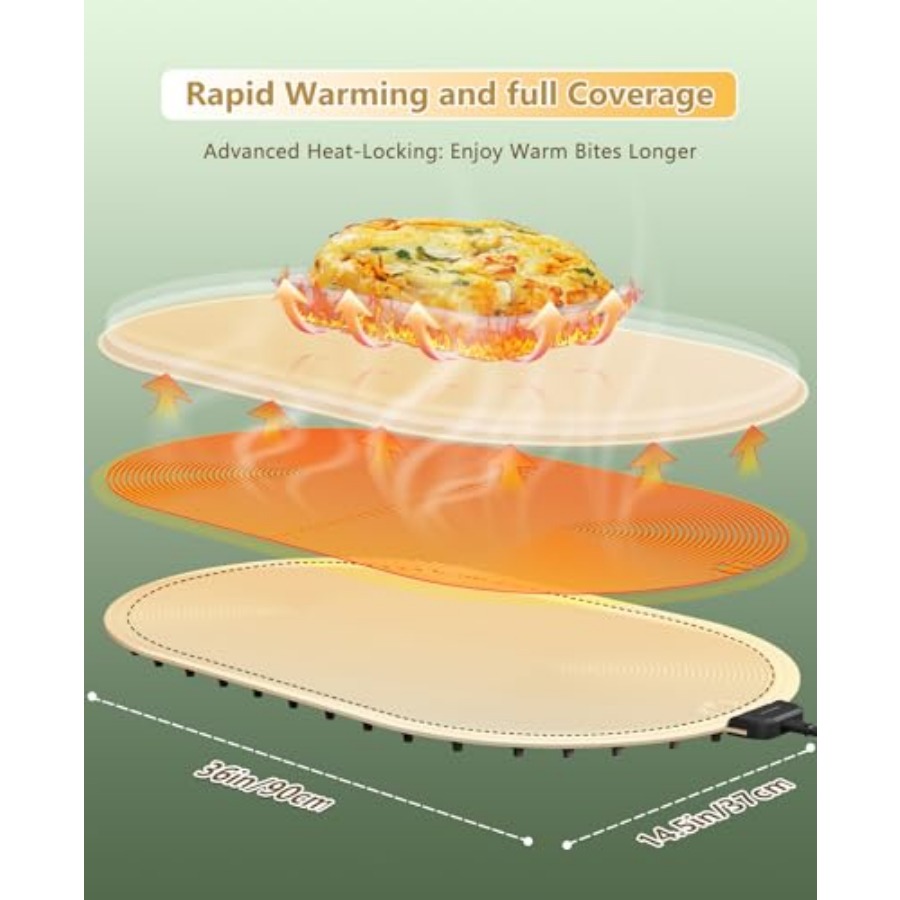 Food Warming Mats for Countert – обзор и цена Food Xxl