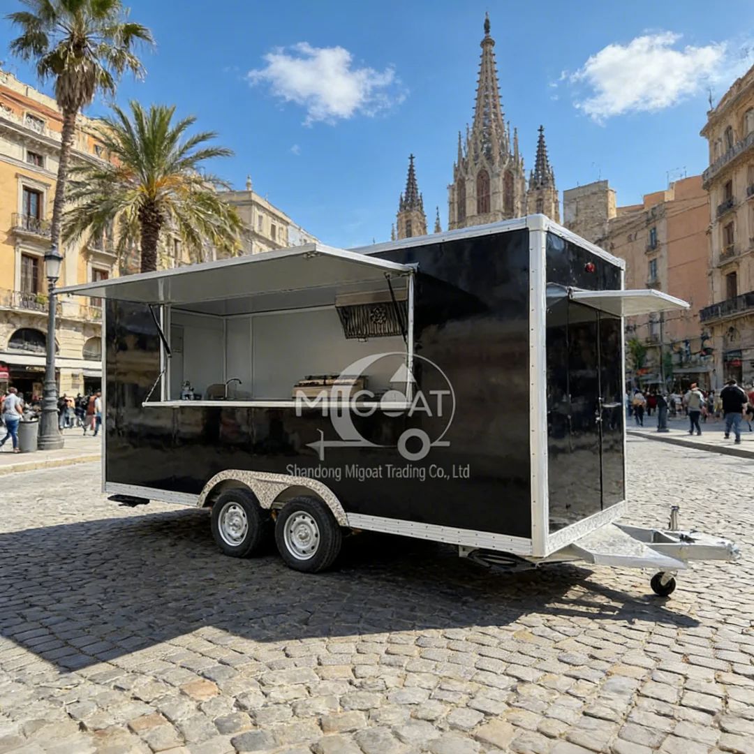 Commercial Mobile Food Cart Mu – обзор и цена Food Snacks To Sell