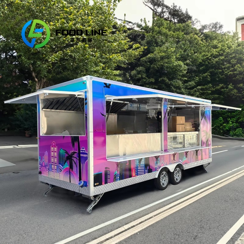 Compact Street Food Trailer Wi – обзор и цена Food Energy Snacks