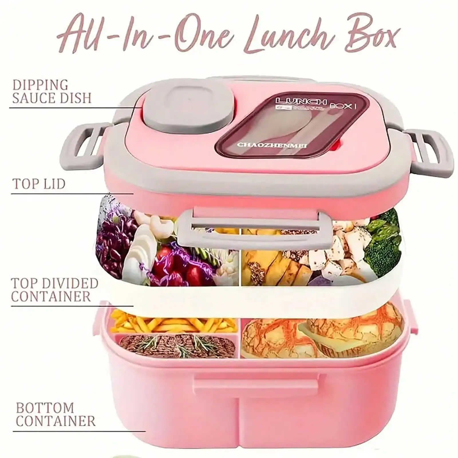 2-Layer Multi-Compartment Insu – обзор и цена Food Snacks For Picnic