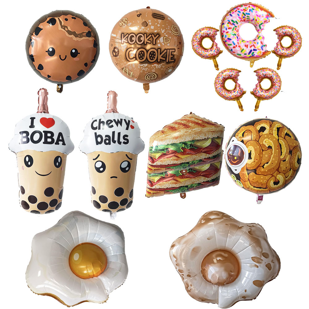 Food Themed Balloons Giant Fri – обзор и цена Food Snacks Chips