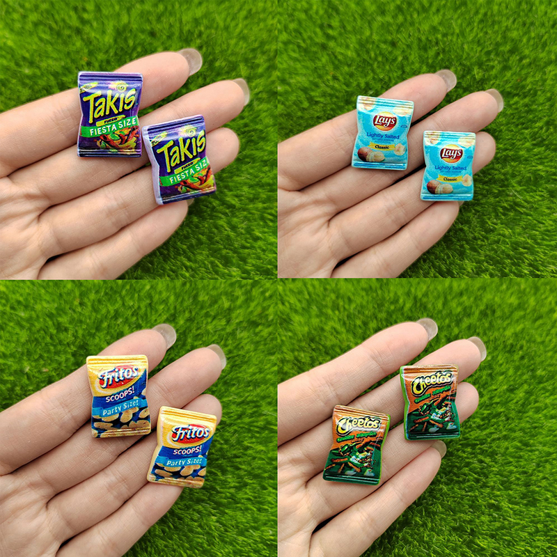 【F】10Pcs Random Simulation Pot – обзор и цена Food Snacks Chips