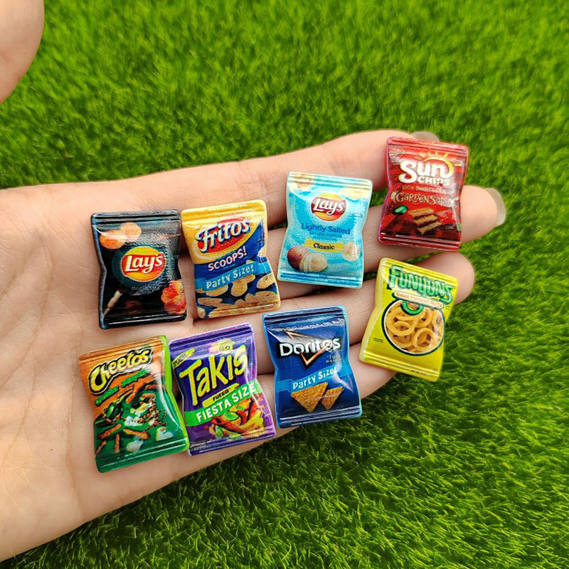 10Pcs Random Simulation Potato – обзор и цена Food Snacks Chips
