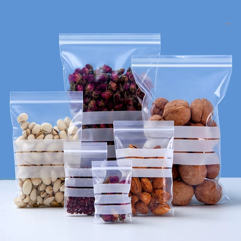 200PCS PE Clear Plastic Writin – обзор и цена Food Or Snacks