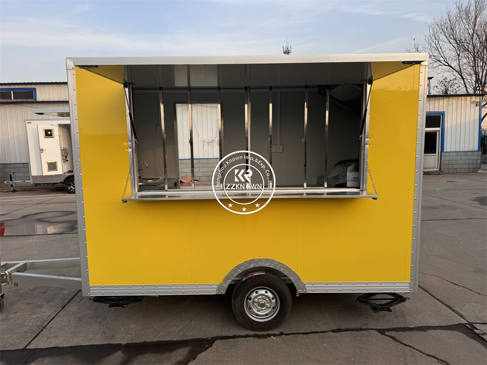 2025 Ice Cream Coffee Food Car – обзор и цена Food Truck With Snacks