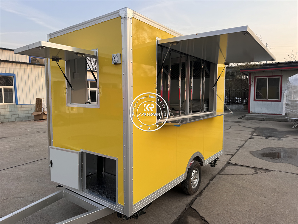 2025 Ice Cream Coffee Food Car – обзор и цена Food Truck With Snacks