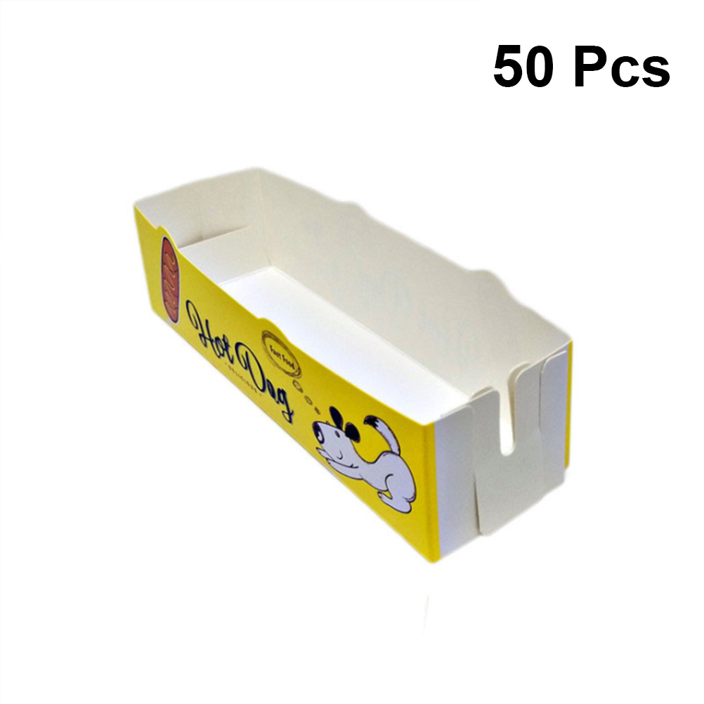 50 Pcs Hot Dog Box Food Servin – обзор и цена Food Snacks For Picnic