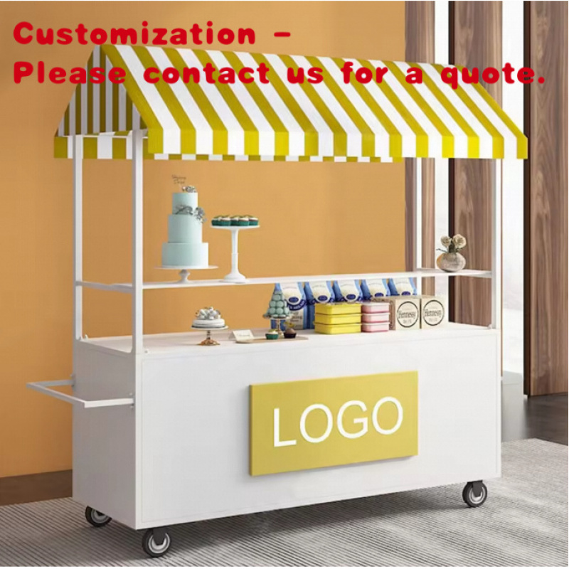 custom.Move Market Stall Cart  – обзор и цена Food Snacks To Sell