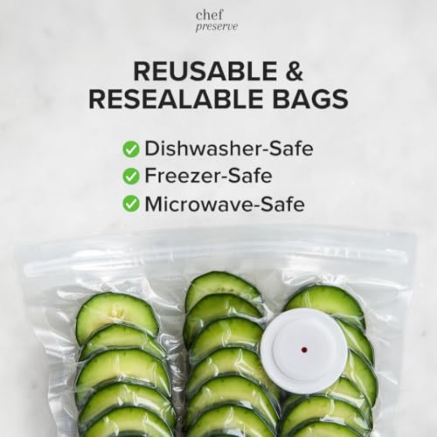 Reusable Vacuum Sealer Bags fo – обзор и цена Food Xxl