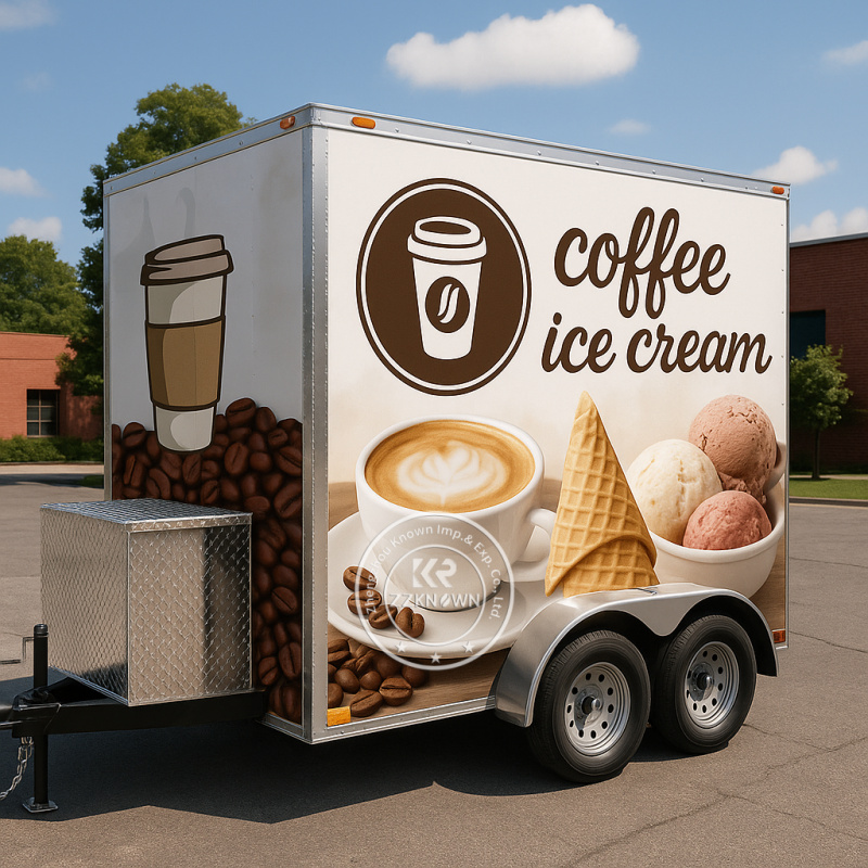 custom.Modern Mobile Kitchens  – обзор и цена Food Truck With Snacks