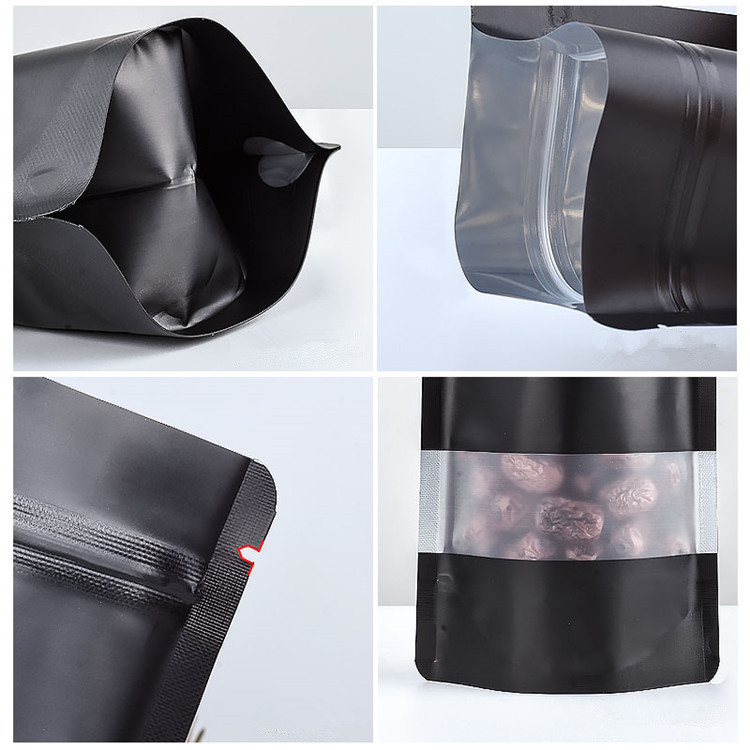 100PCS Stand-up Matte Black Al – обзор и цена Food Or Snacks