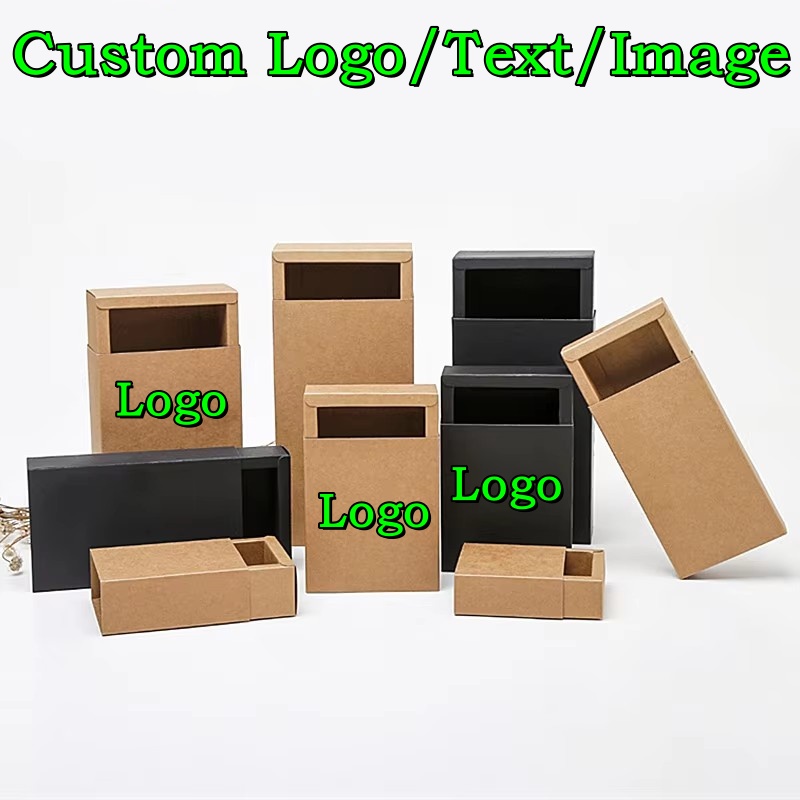 20PCS 350gsm Drawer Kraft Blac – обзор и цена Food Or Snacks