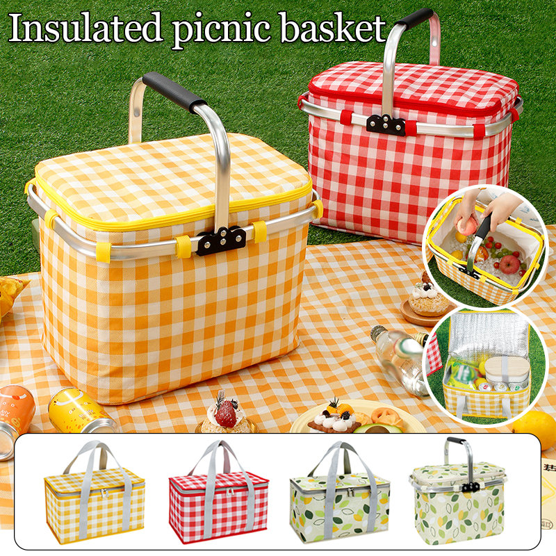 Retro Pastoral Lunch Bag Foldi – обзор и цена Food Snacks For Picnic