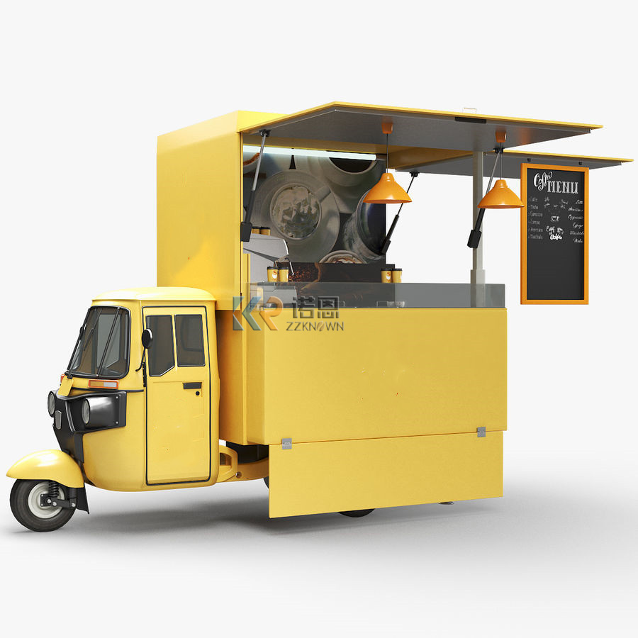 New Design Street Electric Tri – обзор и цена Food Truck With Snacks
