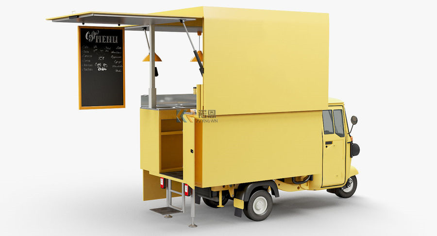 New Design Street Electric Tri – обзор и цена Food Truck With Snacks