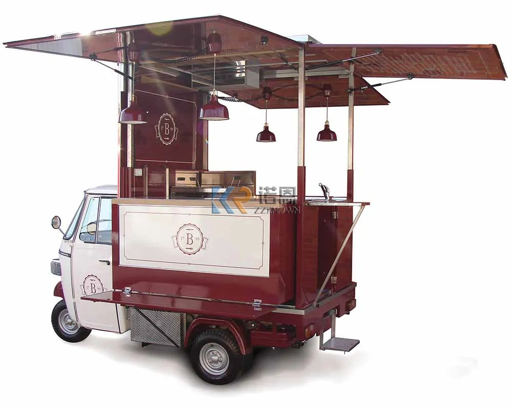 Multi-function Coffee Carts Fo – обзор и цена Food Truck With Snacks