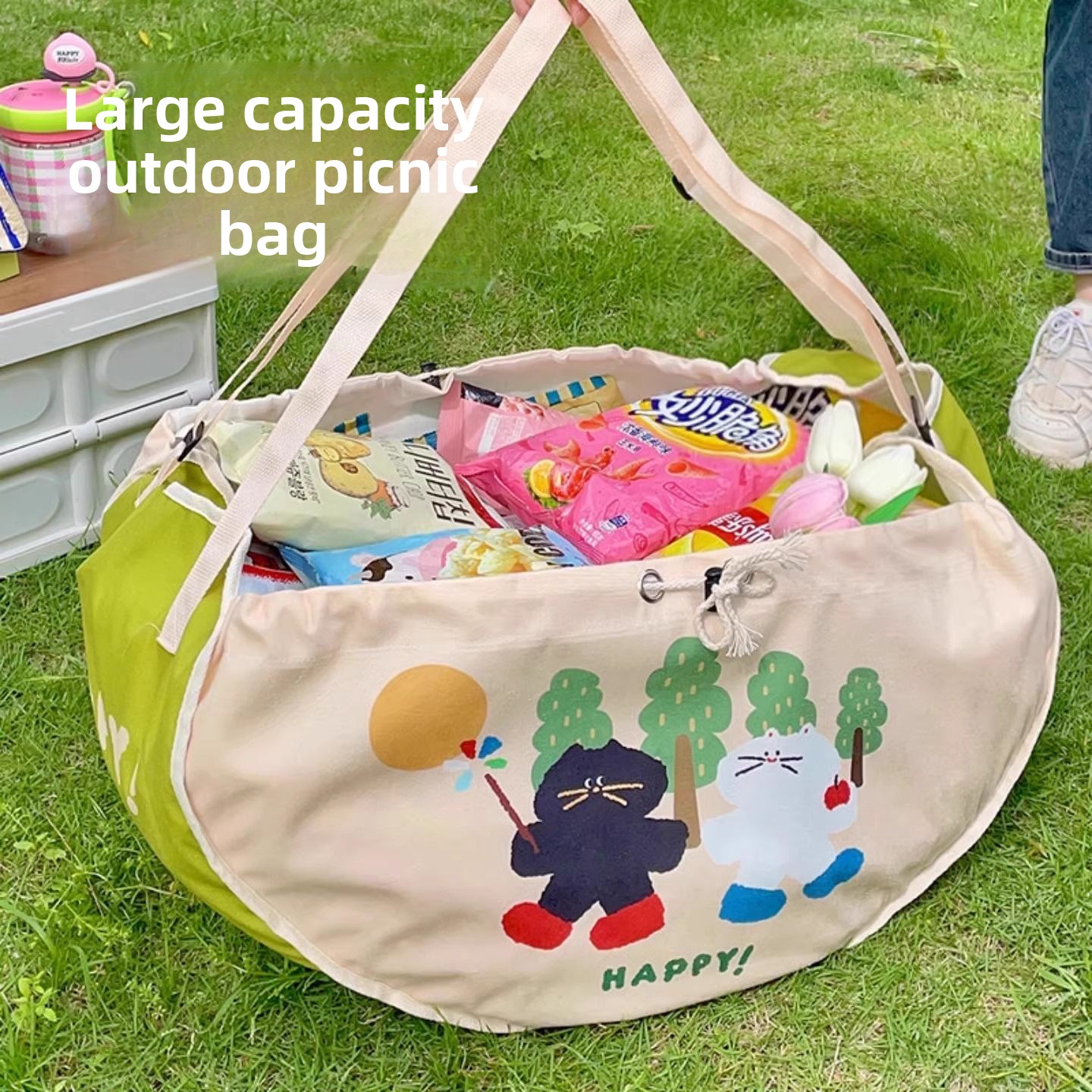 Large Capacity Car Storage Bag – обзор и цена Food Snacks For Picnic