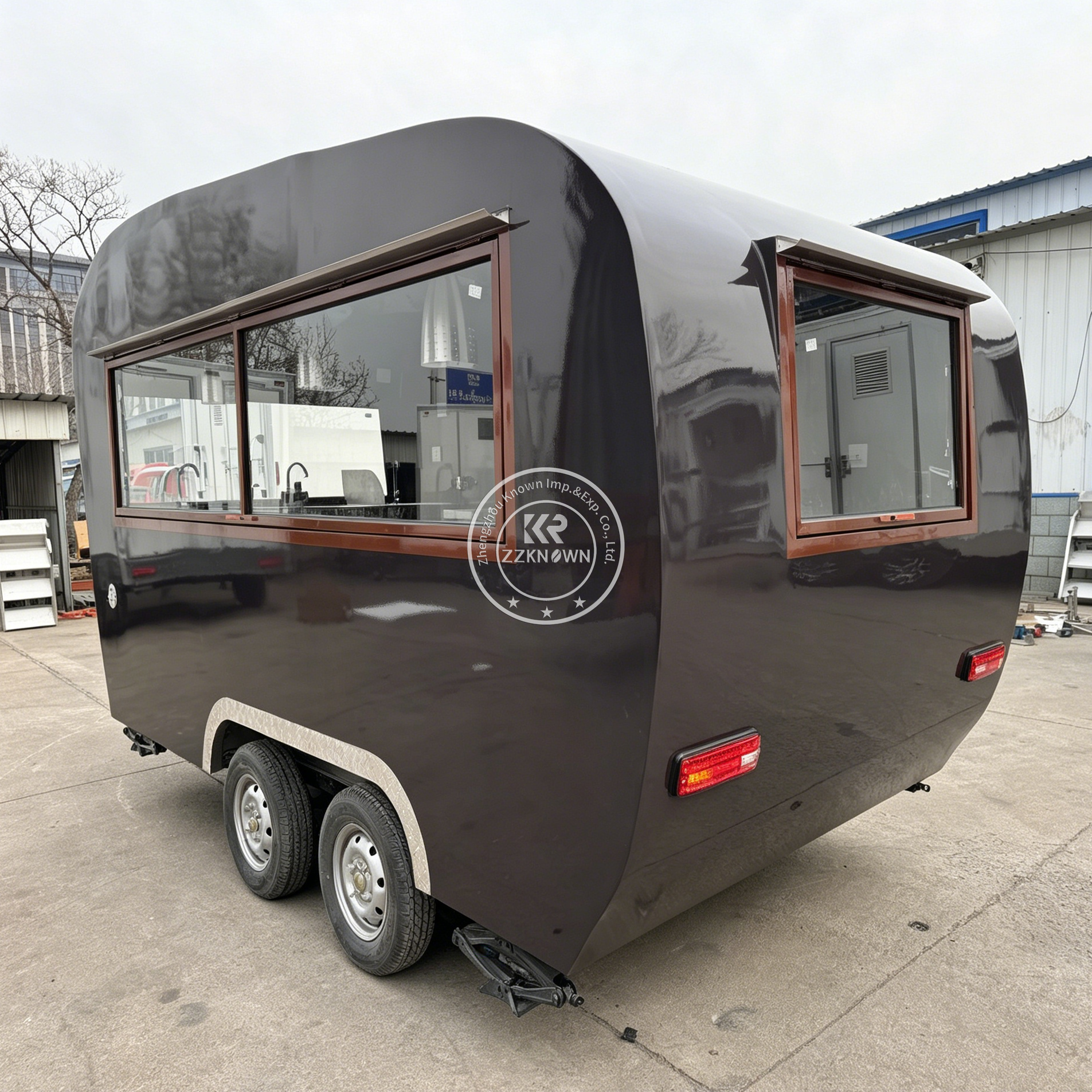 Outdoor Mobile Coffee Bubble T – обзор и цена Food Truck With Snacks