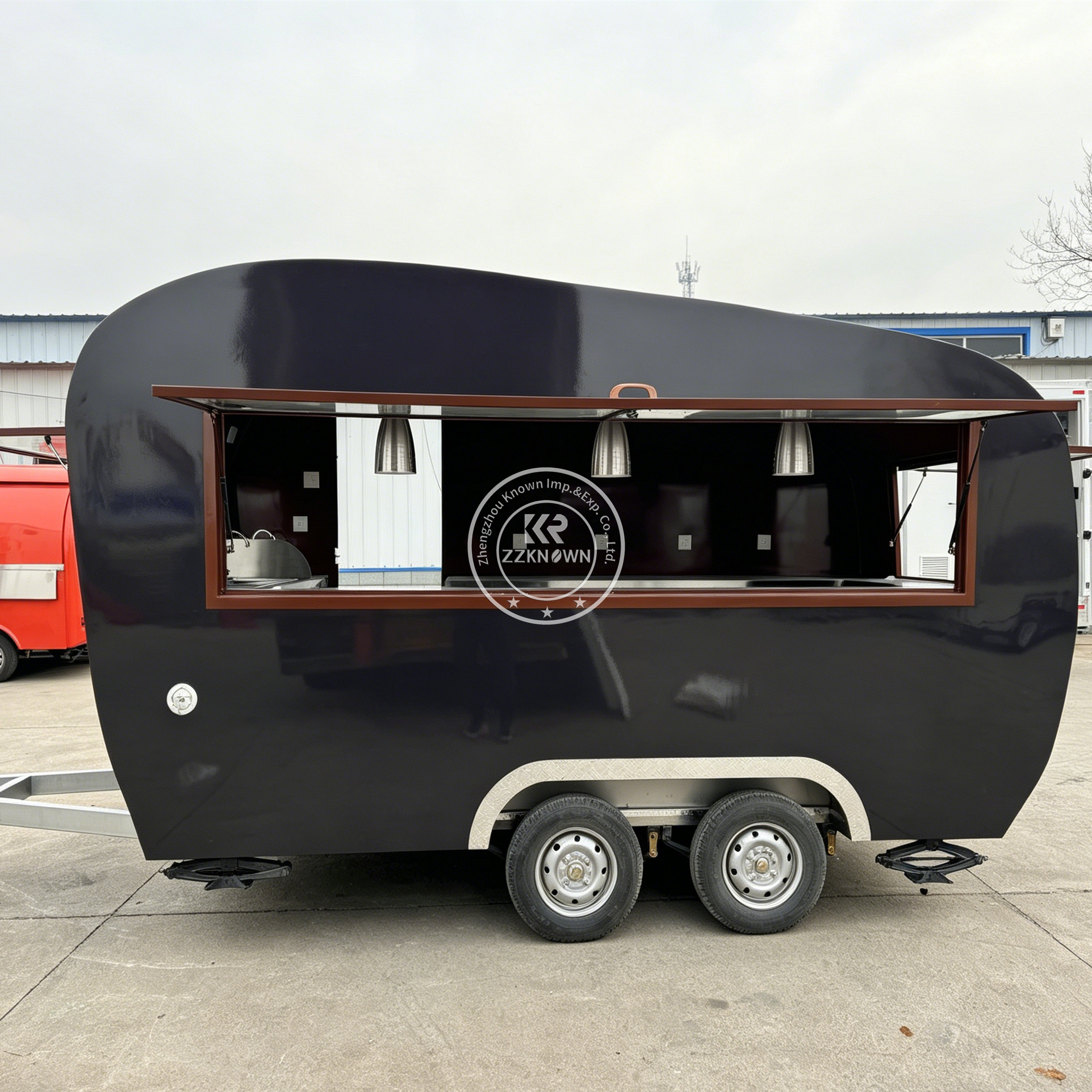 Outdoor Mobile Coffee Bubble T – обзор и цена Food Truck With Snacks