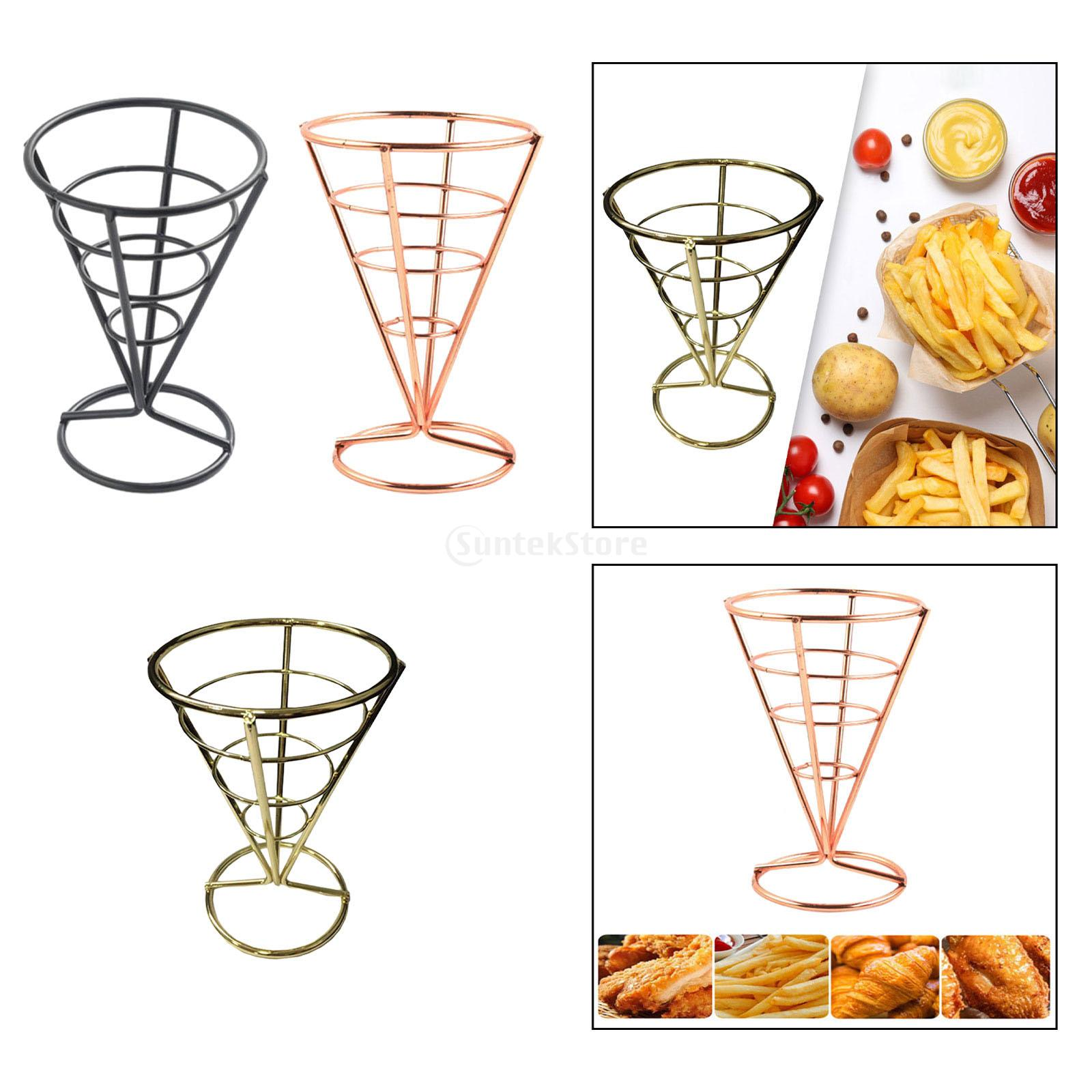 Cone Holder Stand French Fried – обзор и цена Food Snacks For Picnic