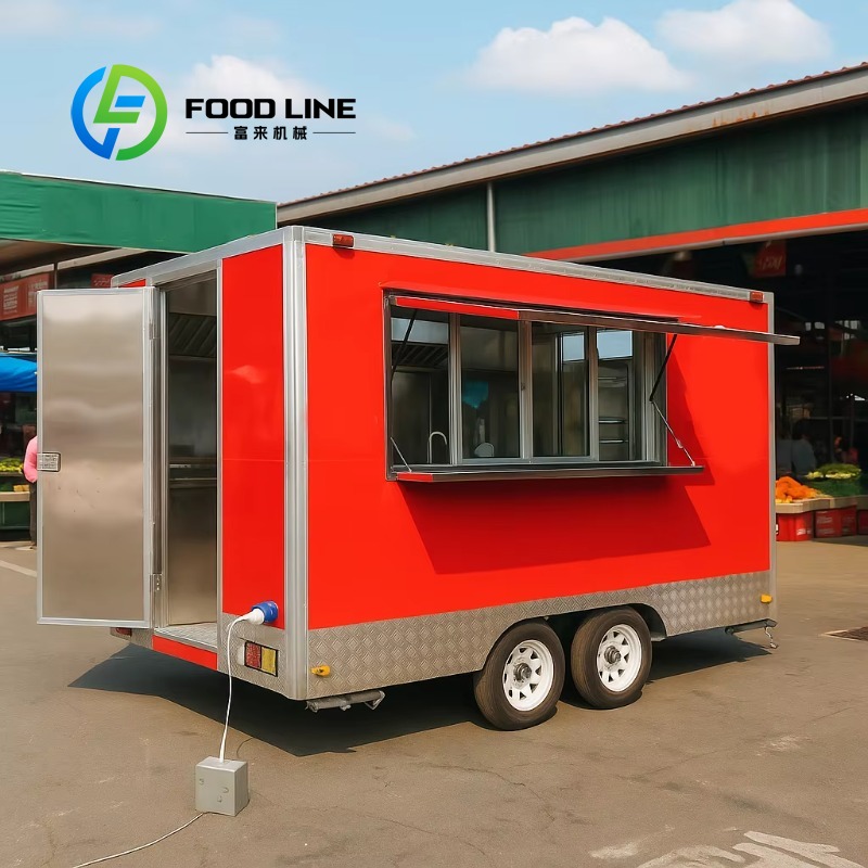 Customized Mobile Kitchen Outd – обзор и цена Food Truck With Snacks