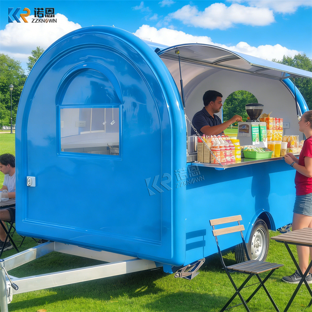 Commercial Fast Food Trailer M – обзор и цена Food Truck With Snacks