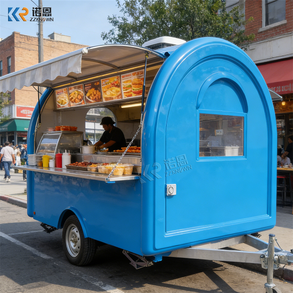 Commercial Fast Food Trailer M – обзор и цена Food Truck With Snacks