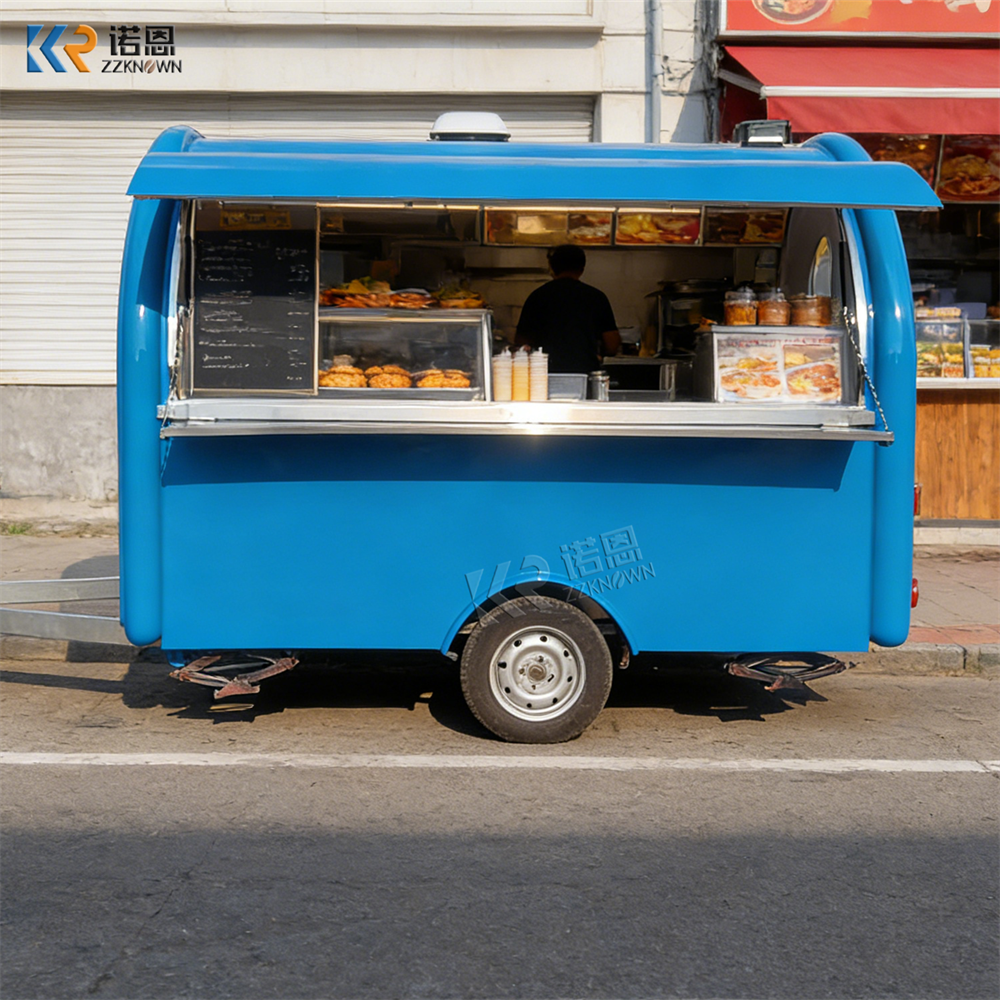 Commercial Fast Food Trailer M – обзор и цена Food Truck With Snacks