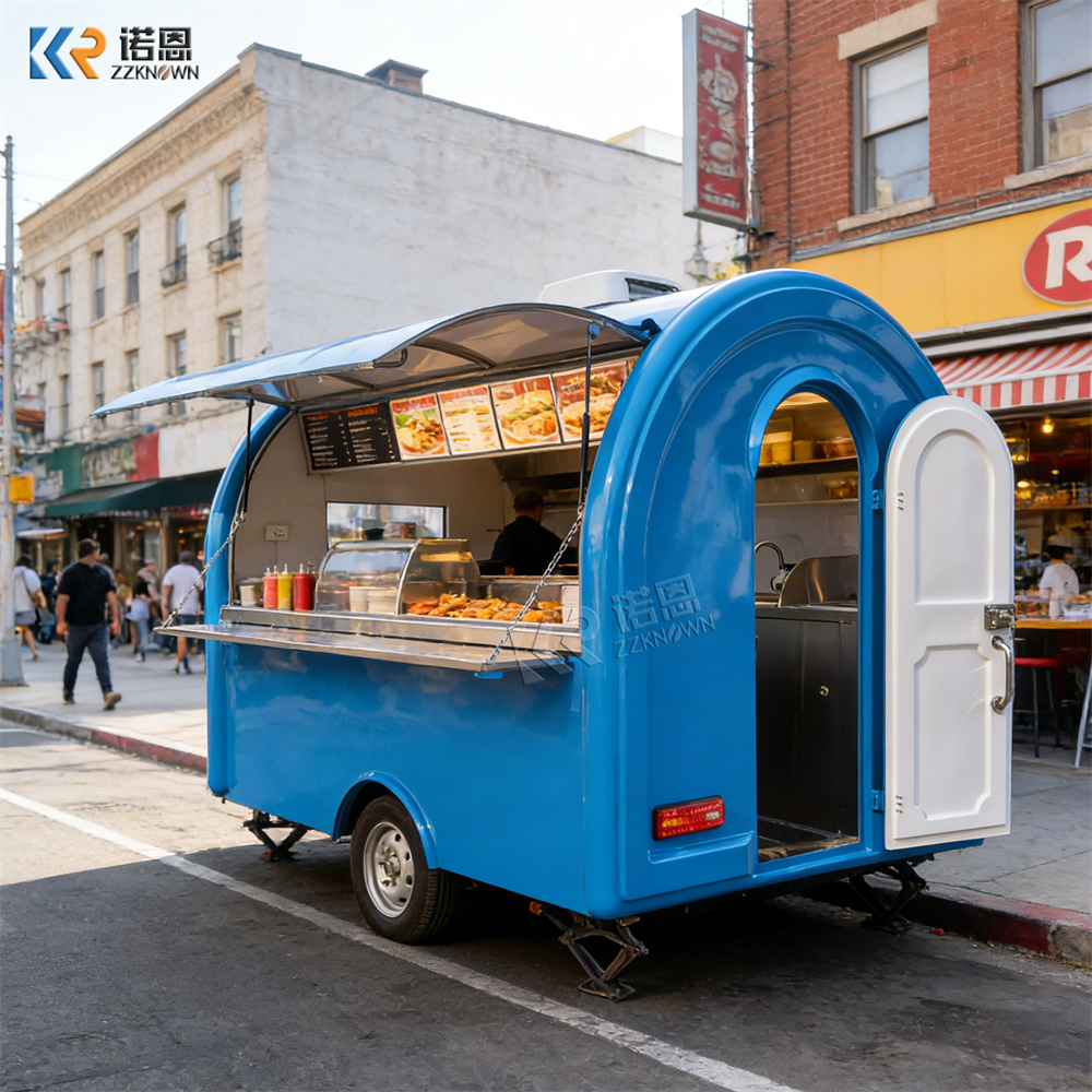 Commercial Fast Food Trailer M – обзор и цена Food Truck With Snacks