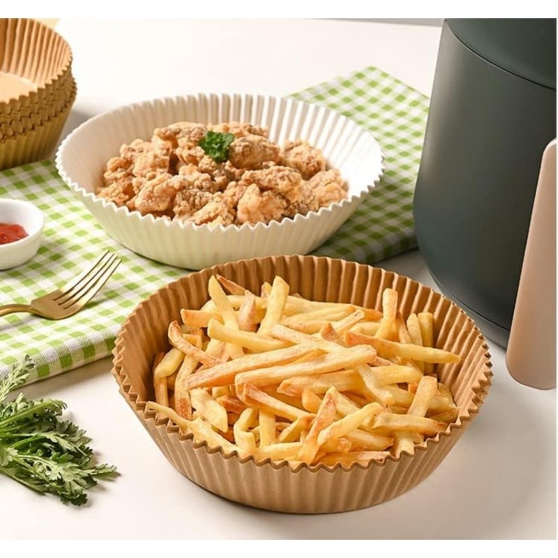 50Pcs Round Air Fryer Disposab – обзор и цена Food Snacks Chips