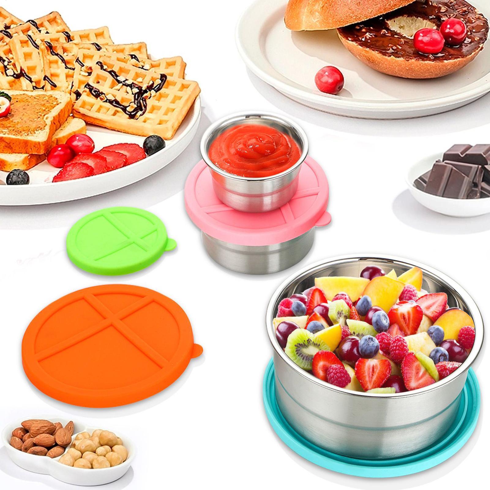 Metal Food Container 5 Pieces  – обзор и цена Food Snacks For Picnic
