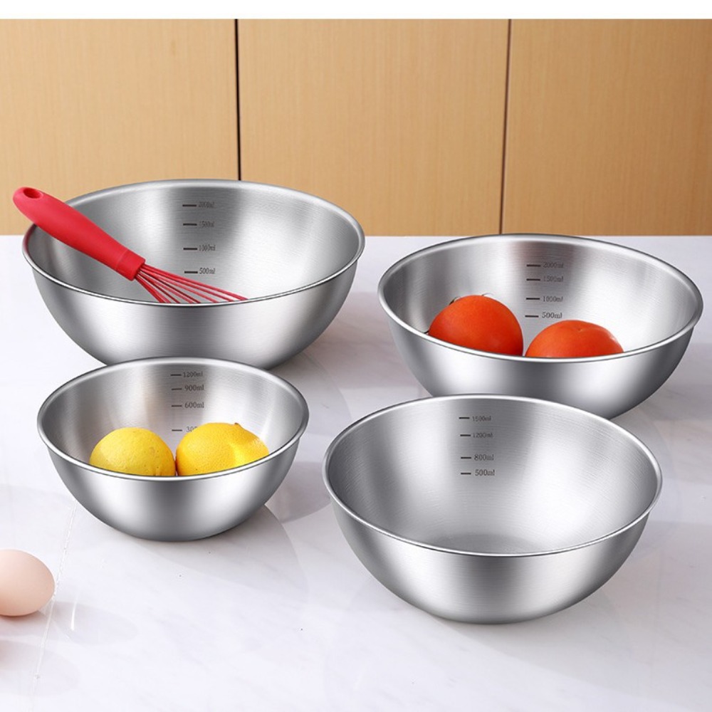 3pcs Stainless Steel Bowl Set  – обзор и цена Food Xxl