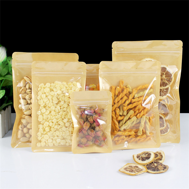 Brown One Side Clear Resealabl – обзор и цена Food Or Snacks