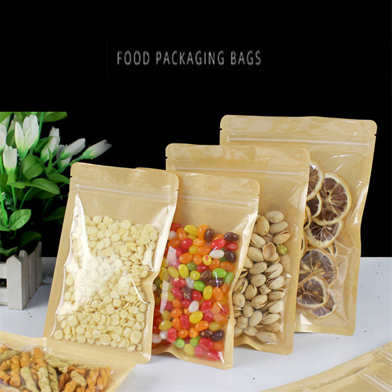 Brown One Side Clear Resealabl – обзор и цена Food Or Snacks
