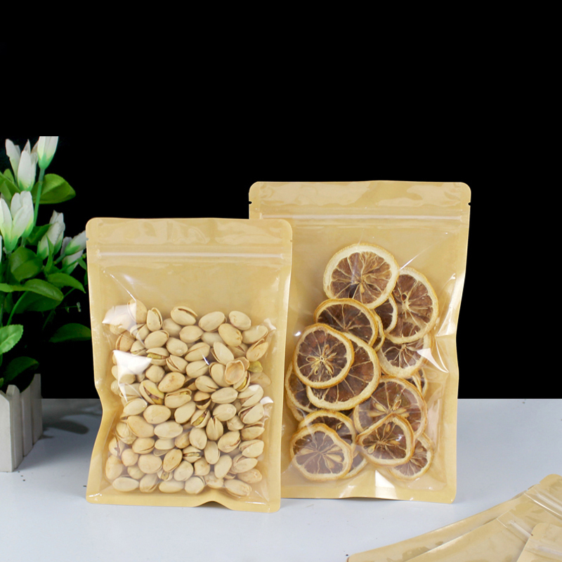 Brown One Side Clear Resealabl – обзор и цена Food Or Snacks