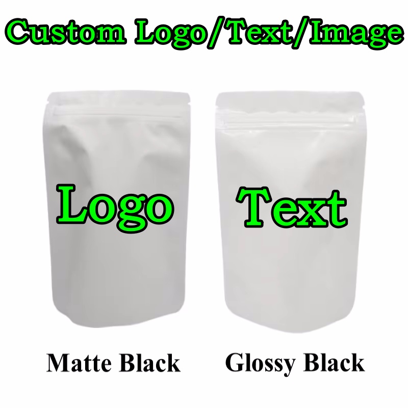 100PCS Stand-up Matte/Glossy W – обзор и цена Food Or Snacks