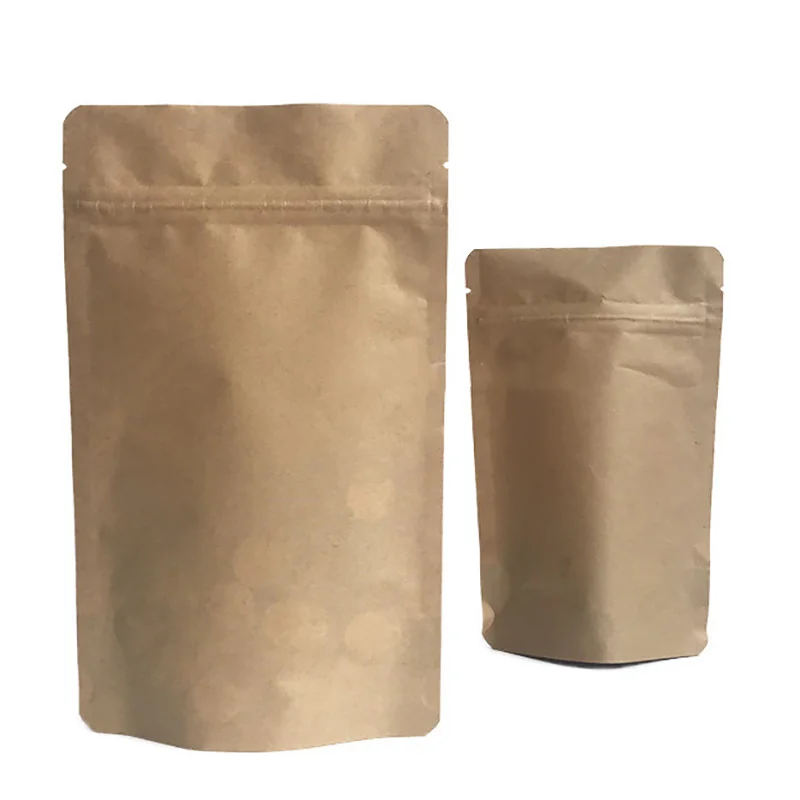 50pcs Resealable Doypack Brown – обзор и цена Food Energy Snacks