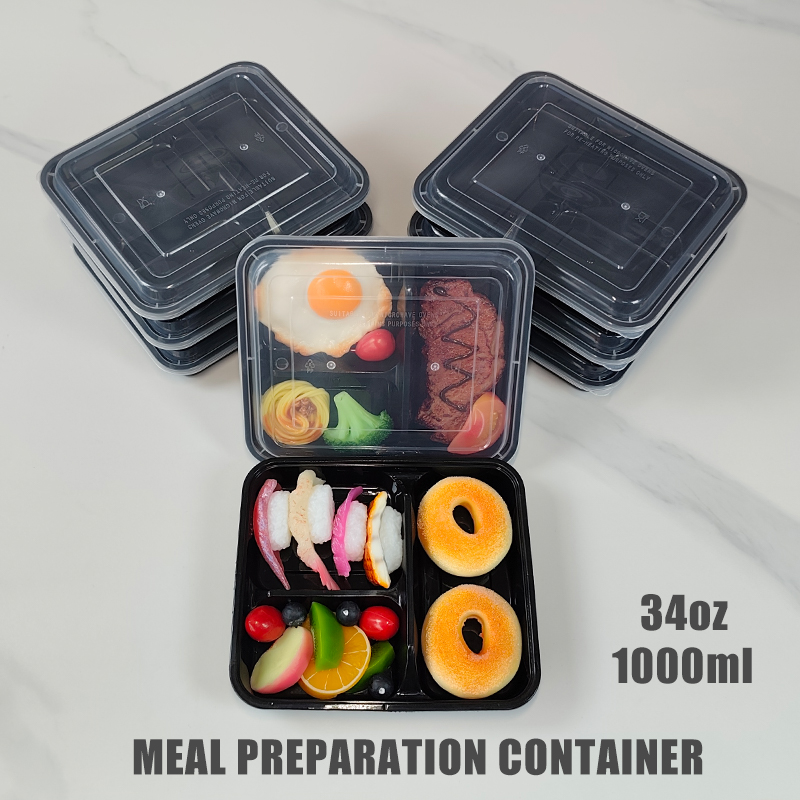 3-Compartment 34 Oz/1000 Ml, 1 – обзор и цена Food Snacks For Picnic